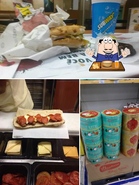 Comida em Subway