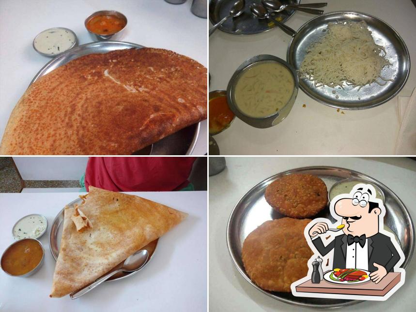 Food at Anand Bhavan Restaurant
