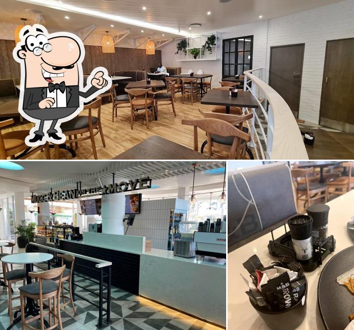 L'intérieur de Mugg & Bean