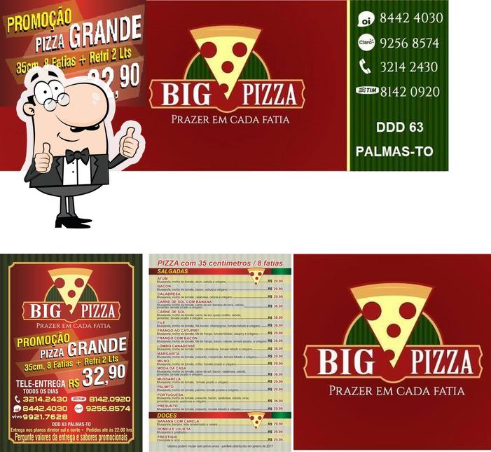 Look at the image of Big Pizza