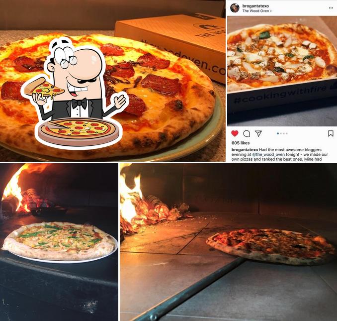 Попробуйте пиццу в "The Wood Oven"