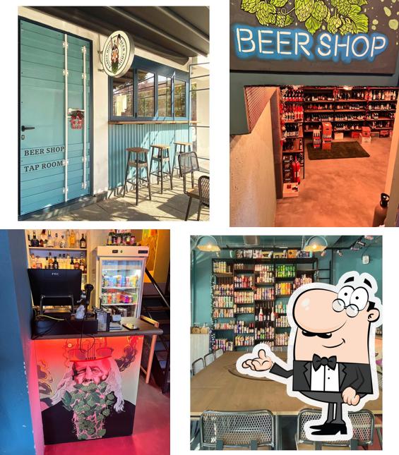 L'intérieur de Rabbit Hop - Beer Shop