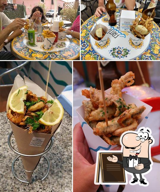 Gli esterni di "Fritti in un Coppo", Marzamemi Pachino, Specialità Pesce, Paranza, Take Away