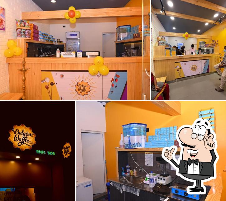 Check out how The Belgian Waffle Co looks inside