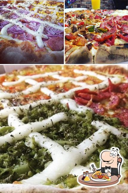 Experimente diferentes variedades de pizza