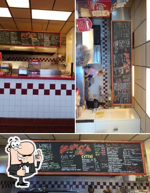 Zero's Subs, 8596 Chesapeake Blvd in Norfolk Restaurant menu and reviews
