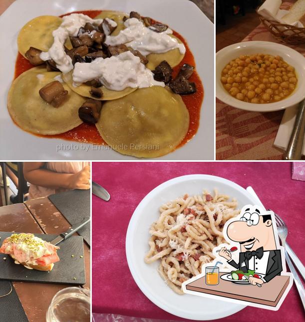 Platti al Osteria La Pecora Nera