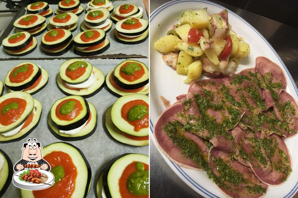 Cibo al Caffé Le Corti