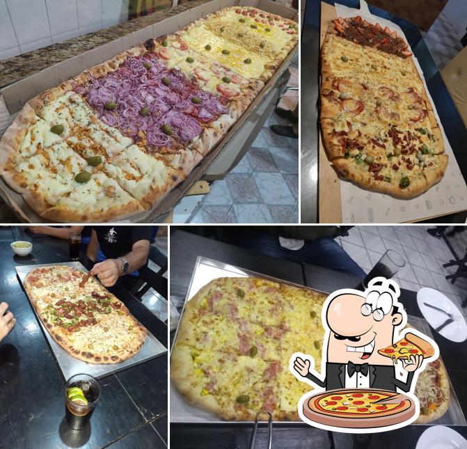 No Lanchonete e Pizzaria La Lomba, você pode provar pizza