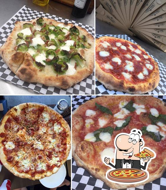 Get pizza at Brooklyn's Finest Pizza