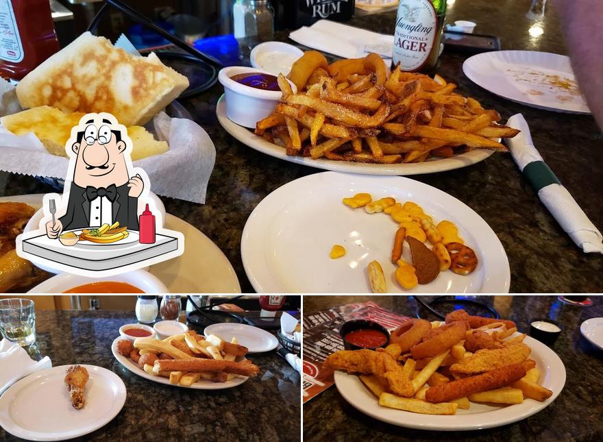 Taste French fries at Brothers Pizza Vienna