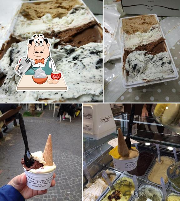 Casa Infante Gelateria offre un'ampia selezione di dessert