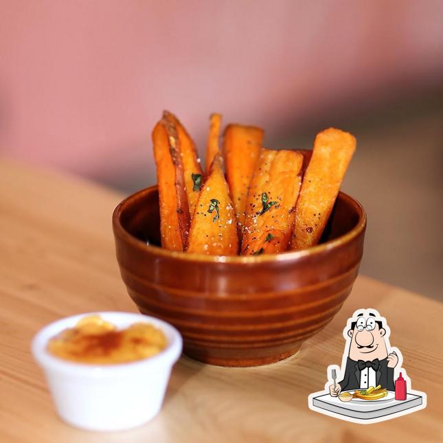 A FOAM Nice, Place du Pin : Bar à Bières - Craft Beer Bars vous pouvez profiter des frites, des pommes frites