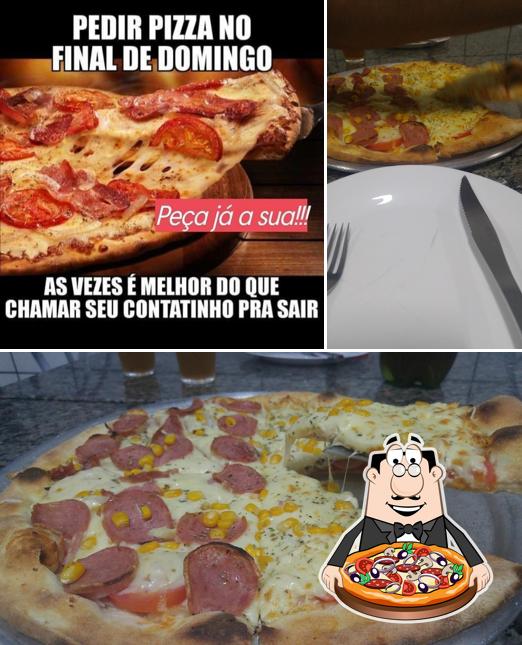 Peça pizza no Itália Pizzaria