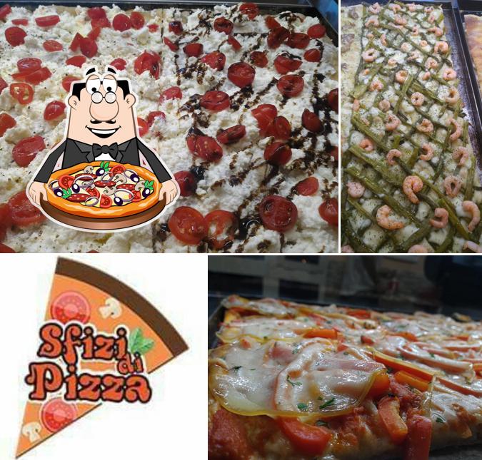 Scegli una pizza a Sfizi di pizza -Pizzeria al taglio - Palombara Sabina