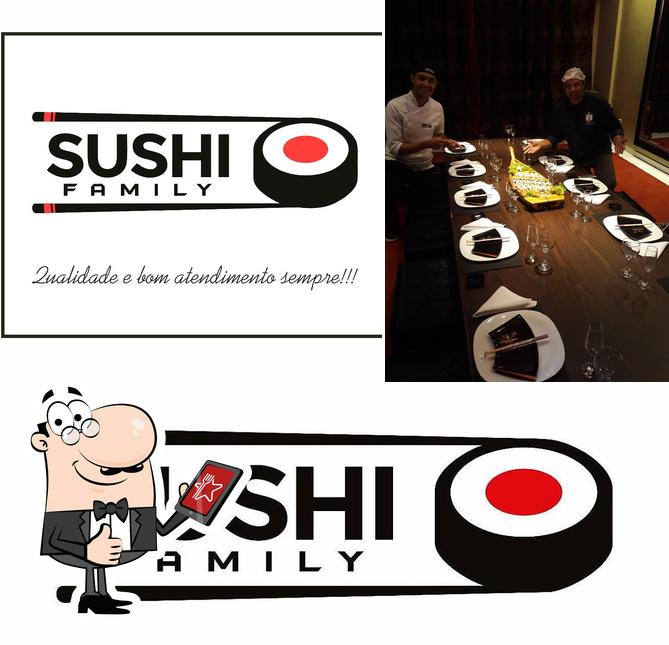 Look at this photo of Sushi Family