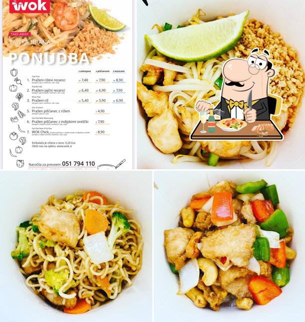 Pad thai al WOK Tajska hrana