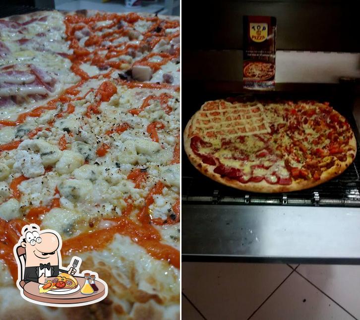 Consiga pizza no Top Pizza