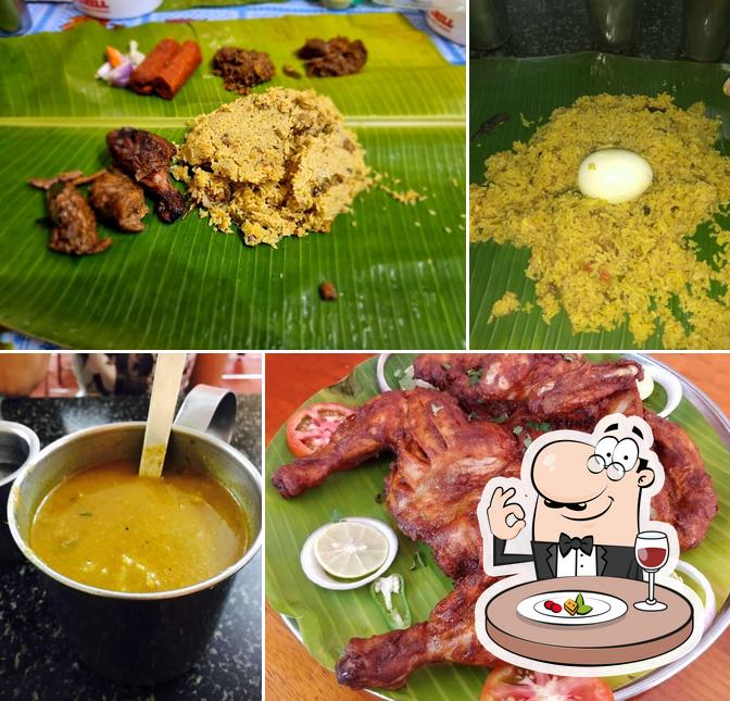Meals at Kovai Biriyani Hotel