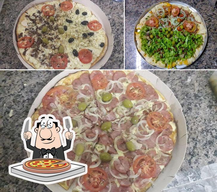 Escolha diversos estilos de pizza