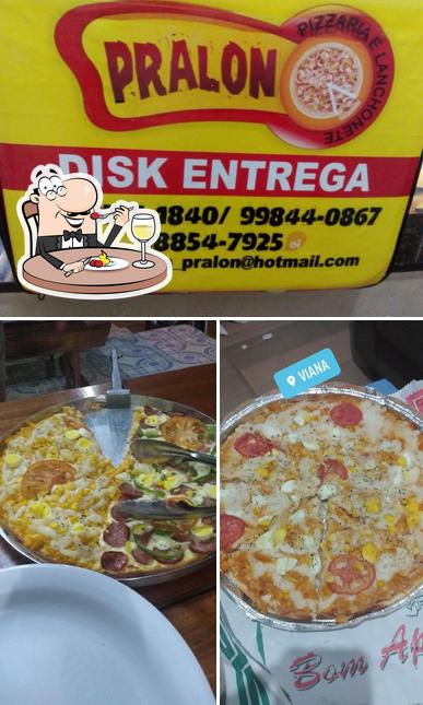 Comida em Pralon Lanchonete e Pizzaria