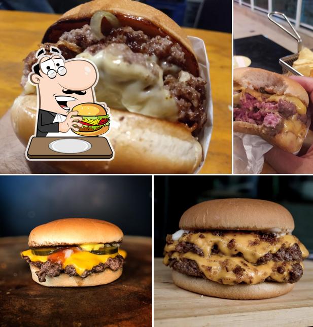 Consiga um hambúrguer no Brave burger & meat