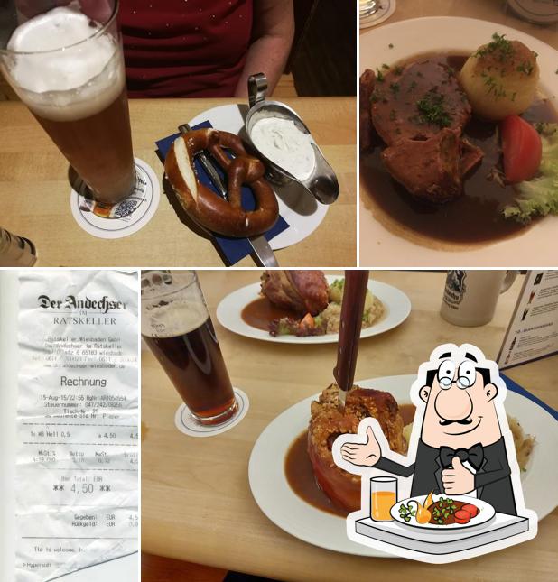 Nourriture à Ratskeller Wiesbaden