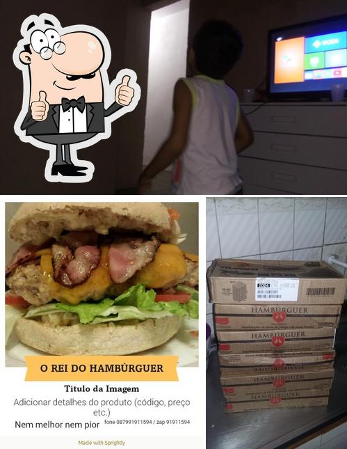 See the photo of Rei do hamburguer oficial