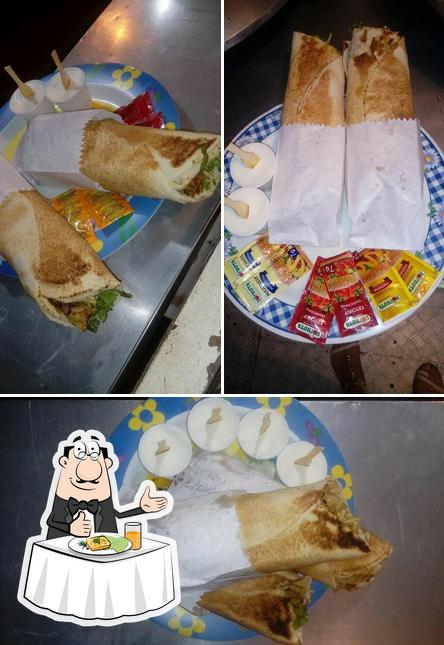 Comida em Shawarma Do Tigrão