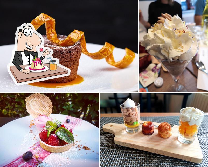 Les Foodies - Restaurant sert une sélection de desserts