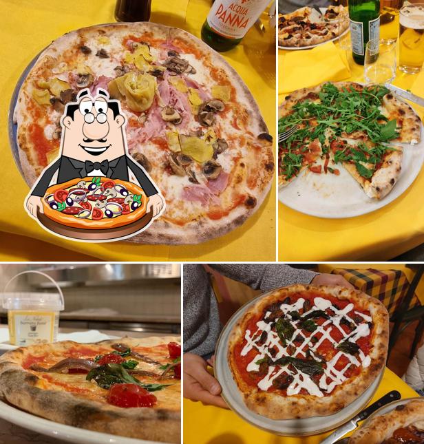 Ordina una pizza a Pizzeria Ristorante La Rosa dei Venti