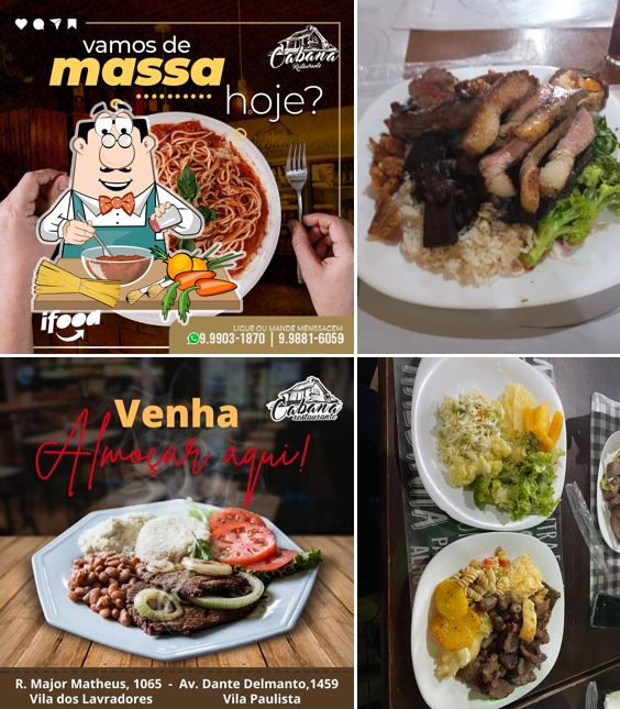 Esparguete à bolonhesa em Restaurante Cabana e Churrascaria Botucatu Loja 1