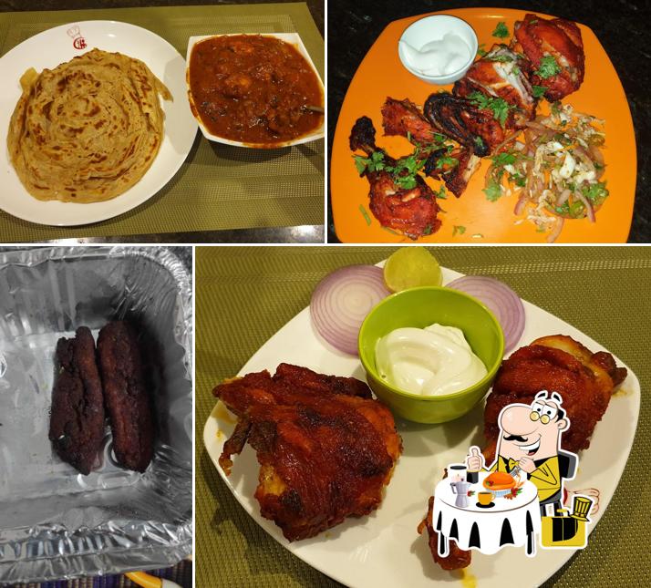 Food at Sri Chandra Restaurant