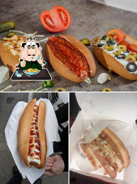 Platos en Super Hot Dog