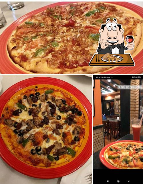 At The Big Chill Cafe, you can enjoy pizza