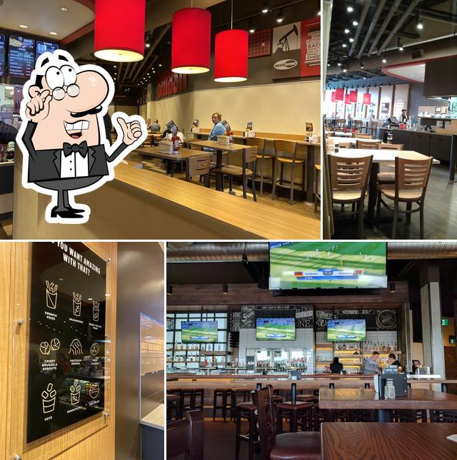 L'intérieur de Smashburger