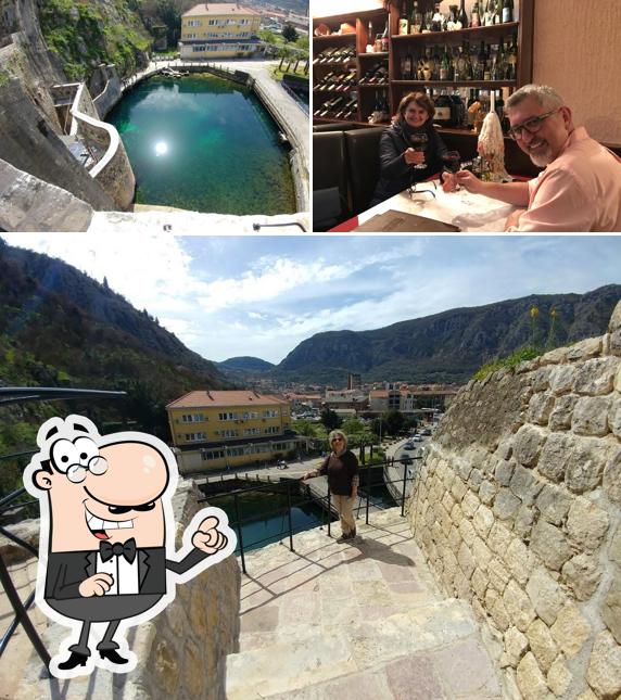 L’image de la extérieur et comptoir de bar concernant Konoba Giardino