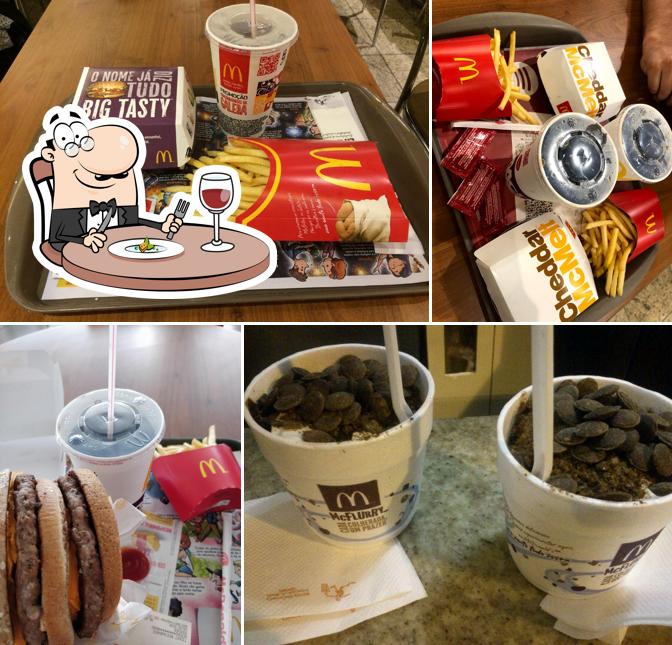 Platos en McDonald's