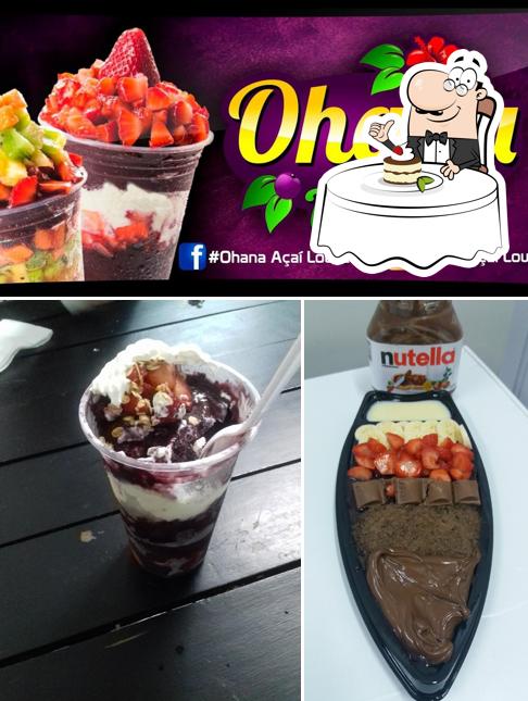 Ohana Açaí provê uma gama de pratos doces