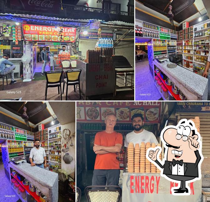 The interior of Energy Break KABIR Food Point
