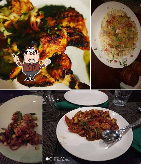 Food at Exotica - The Tropical Retreat