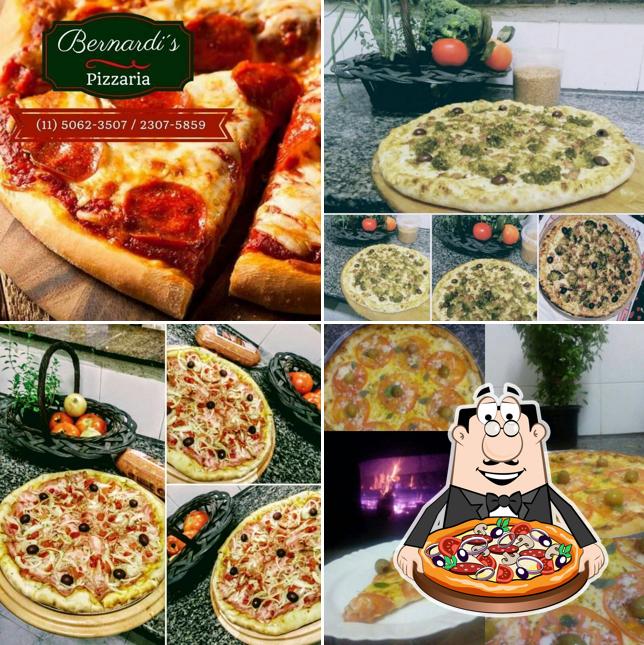 Order various types of pizza