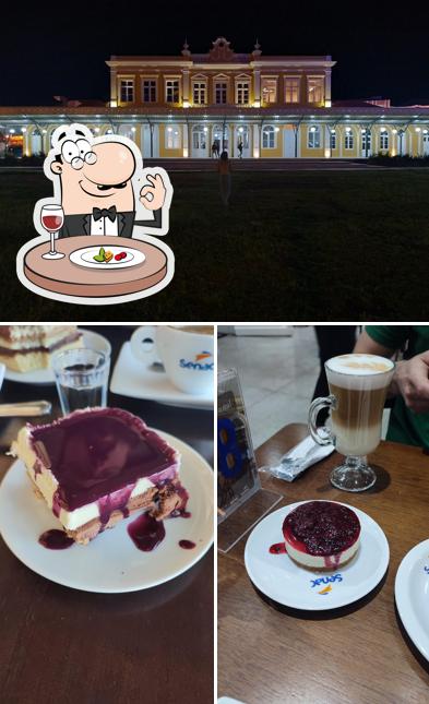 O Café Senac Estação Saudade se destaca pelo comida e exterior