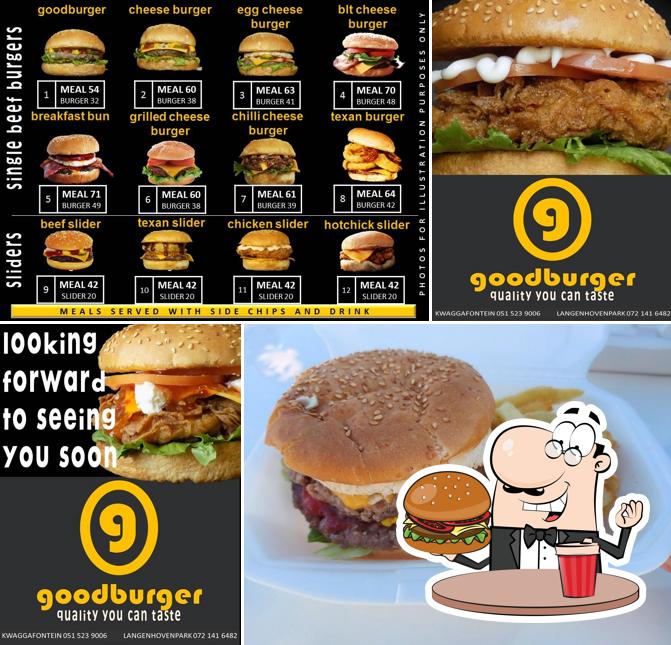 Commandez un hamburger à goodburger (pty) Ltd