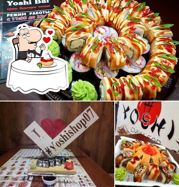 "Суши-бар Yoshi" представляет гостям большое количество десертов