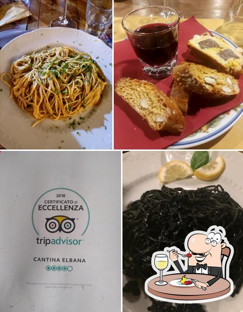 Cibo al Cantina Elbana