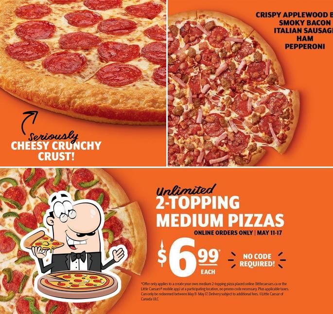 Essayez des pizzas à Little Caesars Pizza