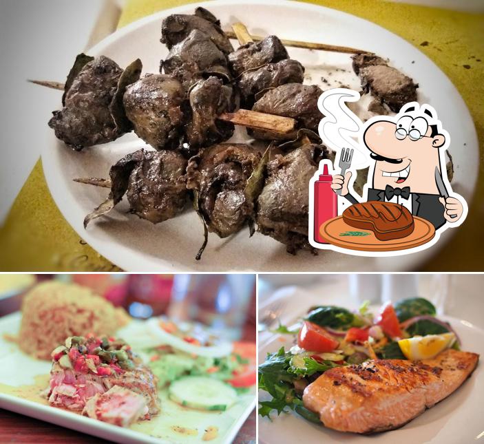 Prova i piatti di carne a Il Baldo