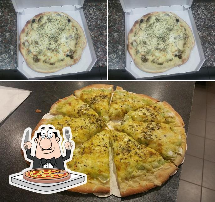 Commandez des pizzas à Sur le pouce pizzeria/burgers