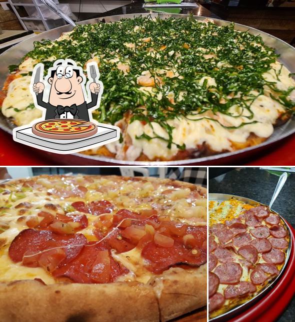 Escolha pizza no Terra Nostra (antiga Don Peperoni)